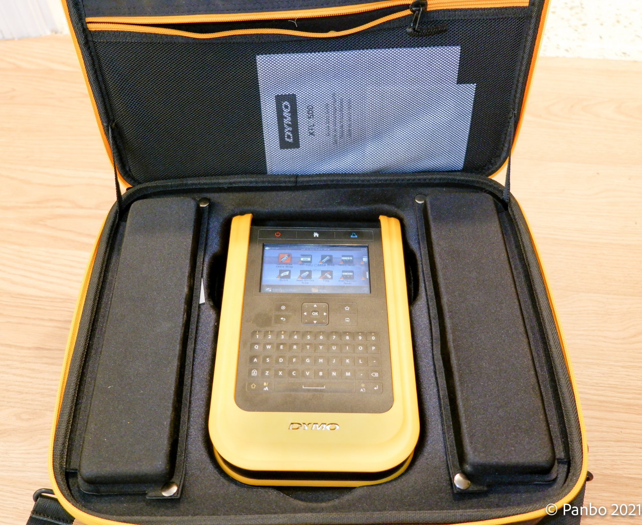 Dymo XTL labeler, premium quality labels at a premium price Panbo