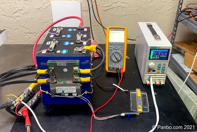 DIY LiFePO4, build completed and testing underway Circuit Diagram