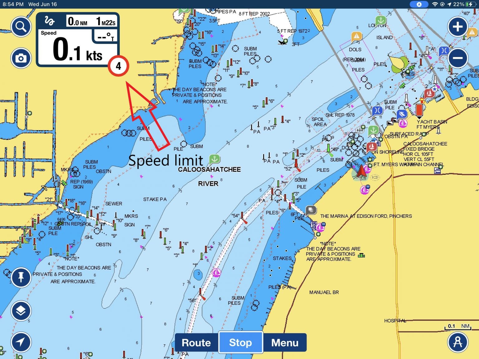 Aqua Map updated with nowake zones, live sharing, and more Panbo