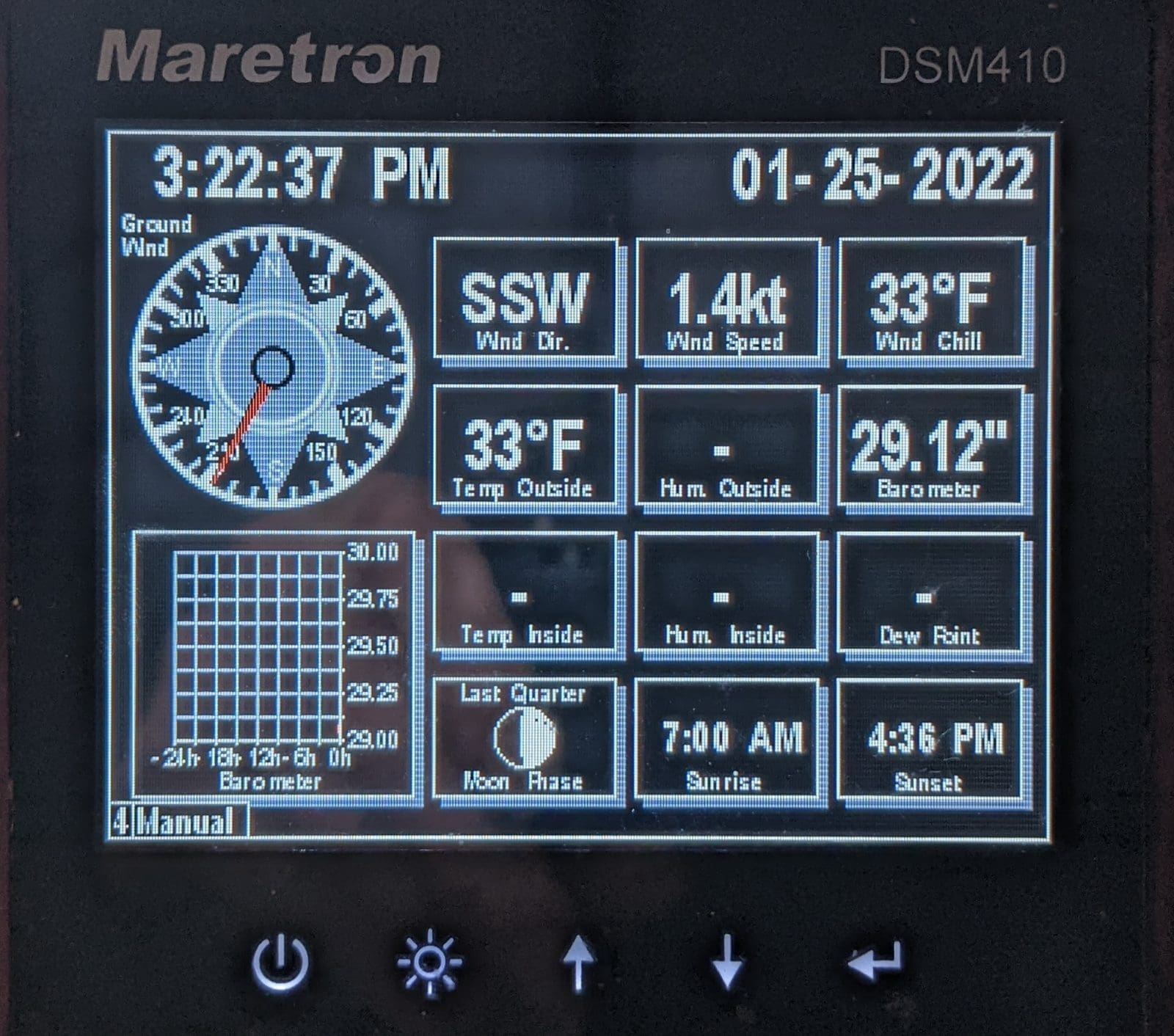Wind and more from PB200, but Date and related calculations from alternate network GPS