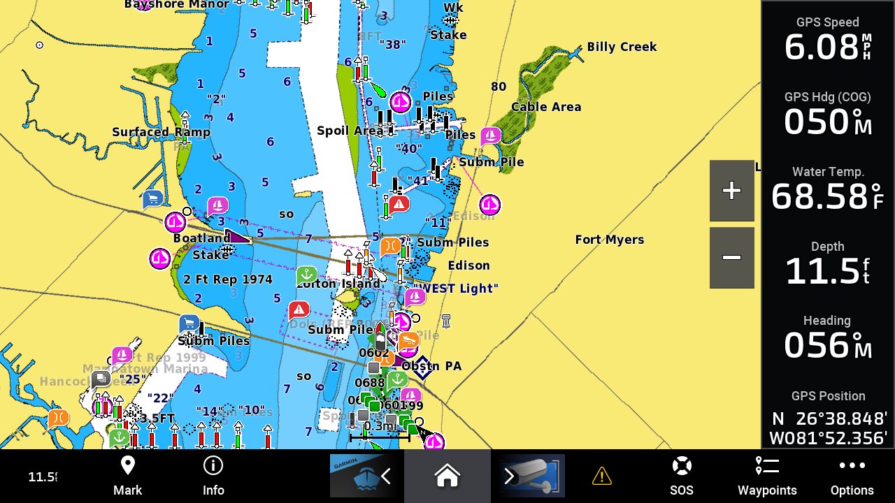 Garmin MFDs Navionics and an updated -