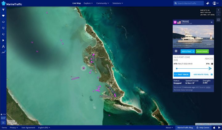 All these AIS targets were being sent to Marine Traffic by one vessel's DataHub, with little effort or cost