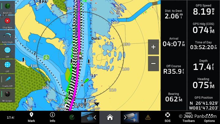 Garmin Raymarine And Simrad Enclosed Radars Compared Part Panbo