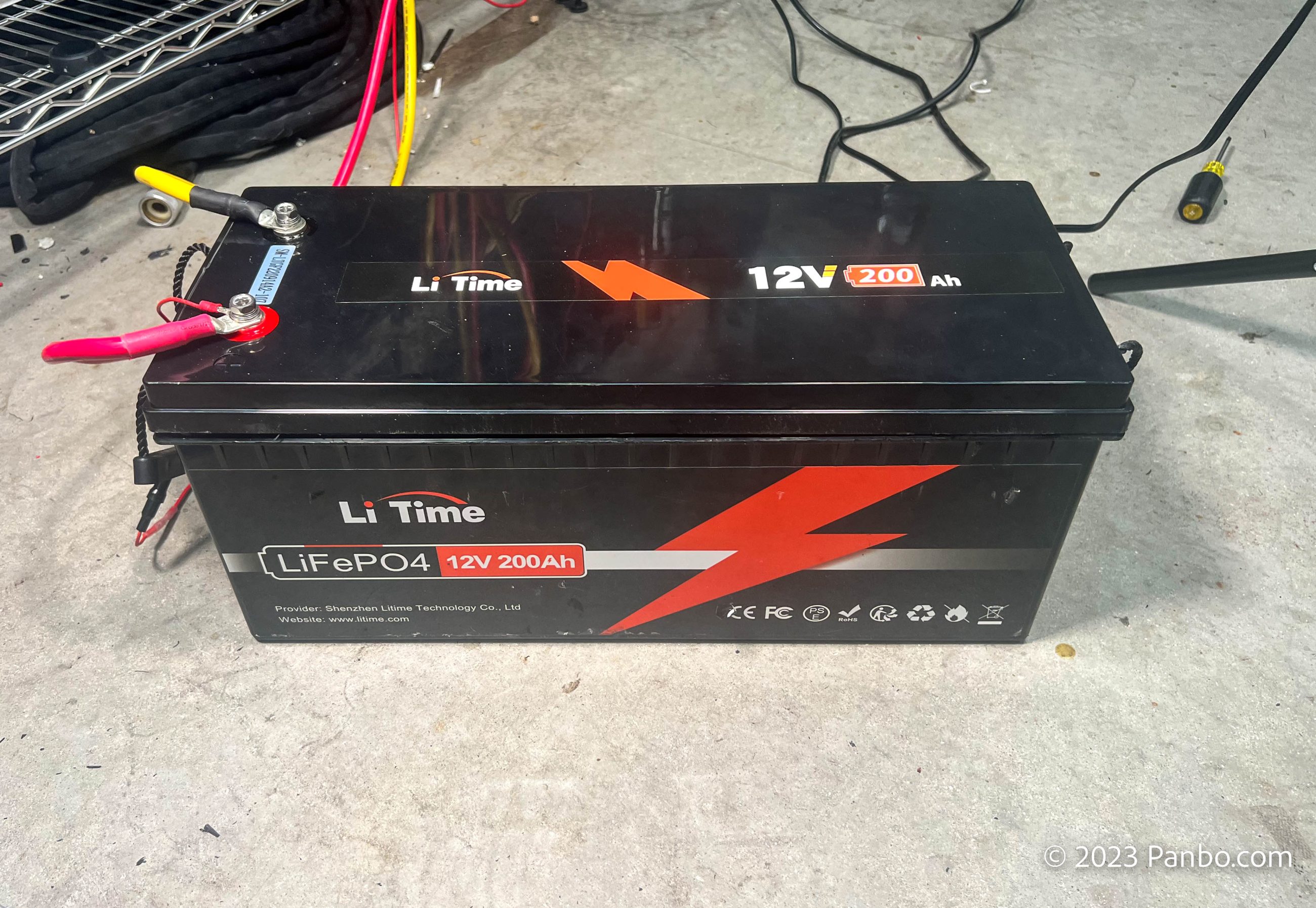 Deep Cycle LiFePO4 Lithium Battery 12V 300Ah with BT and BMS