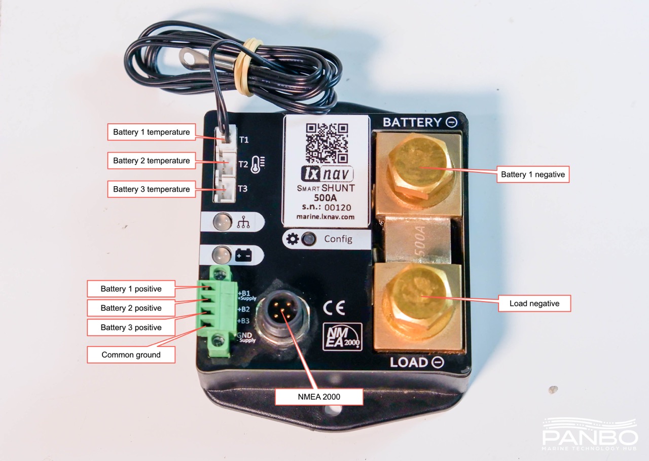 LXNav SmartShunt, WiFi and NMEA 2000 battery monitoring - Panbo