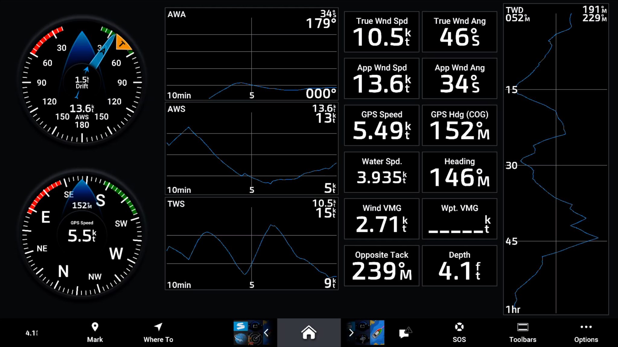 Calypso Instruments Ultrasonic NMEA 2000 wind meter, plug and play wind