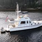 Gizmo anchored in Maine 2023