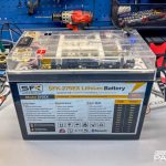 SFK 275EX, space efficient and feature packed LiFePO4 battery SFK-275EX-OnBench-cPanbo