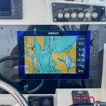 Simrad NSS 4, preliminary on the water testing SimradNSS4-Installed-CloseUp-cPanbo