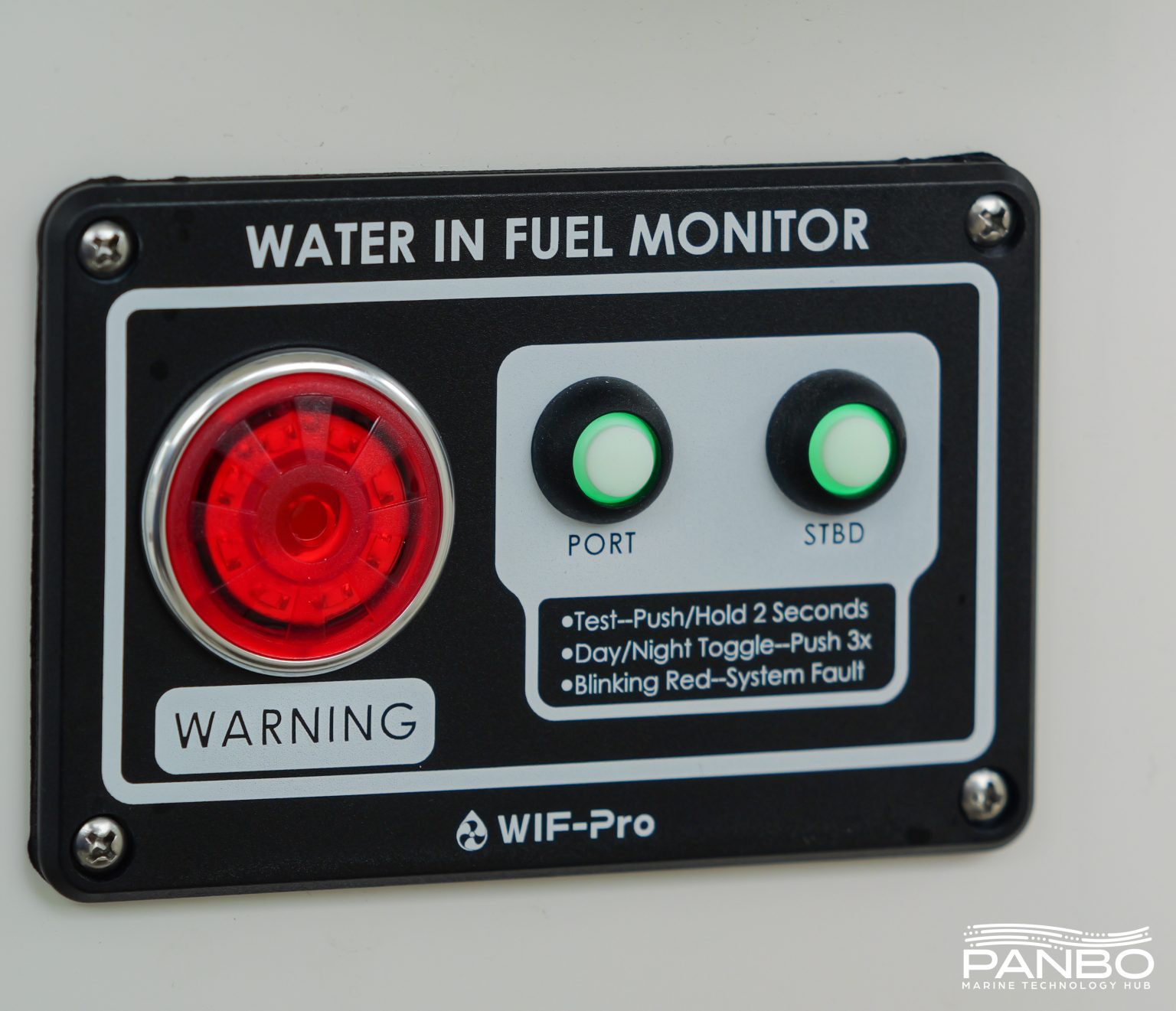 WIF-Pro's water in fuel monitors, keeping a watch on your fuel - Panbo