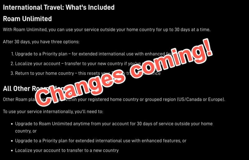 Update: Starlink addresses roaming for global cruisers, but introduces a size problem